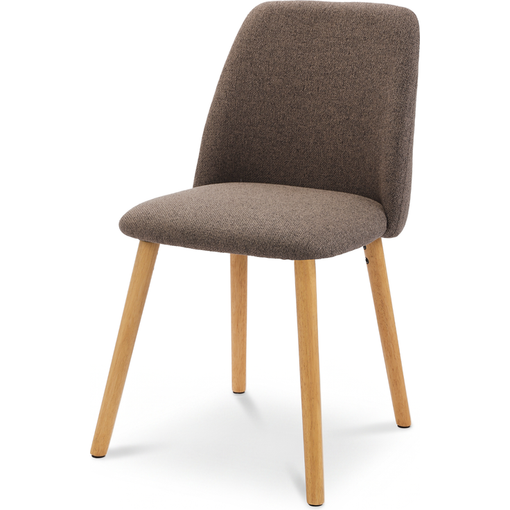 GOEURVANT 421 Esszimmerstühle 4er-Set, Webstoff - Mokkabraun – Bild 4