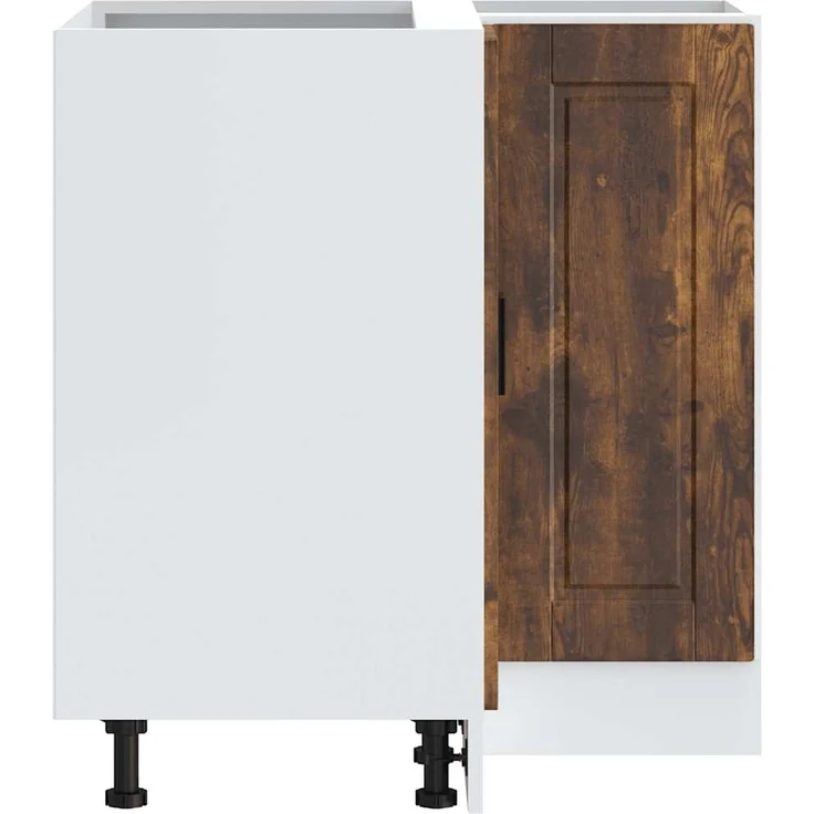 vidaXL Küchen-Eckunterschrank Porto Räuchereiche Holzwerkstoff 853992 – Bild 6