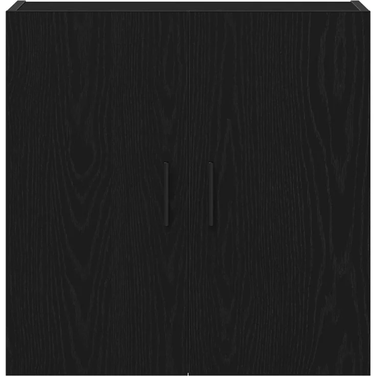 vidaXL Wandmontierter Schrank Schwarz Eichen-Optik 60 x 31 x 60 cm 862946 – Bild 6