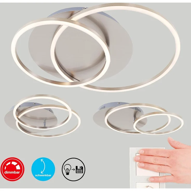 Briloner Leuchten LED Deckenleuchte FRAME – Bild 2