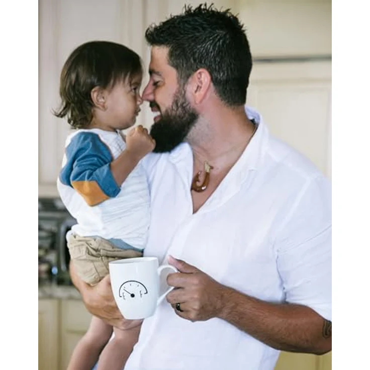 Pearhead #Dadlife Keramiktasse Graphic Coffee Mug Father's Day New Dads or Father's Day Fatherhood Mug Kitchen Accessory, Novelty Dad Accessory, 473 ml – Bild 2