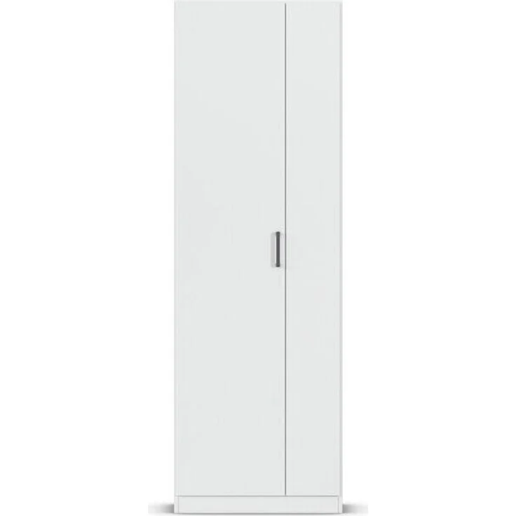 rauch Allrounder, Garderobenschrank, Mehrzweckschrank, 2-türig, mit 4 Einlegeböden, Farbe Weiß, BxHxT 69x210x41cm – Bild 2