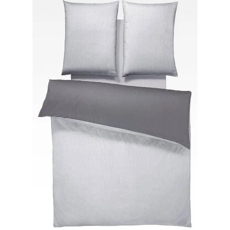 JOOP! Bettwäsche Micro Pattern 4040 09 Silber Mako Satin cm