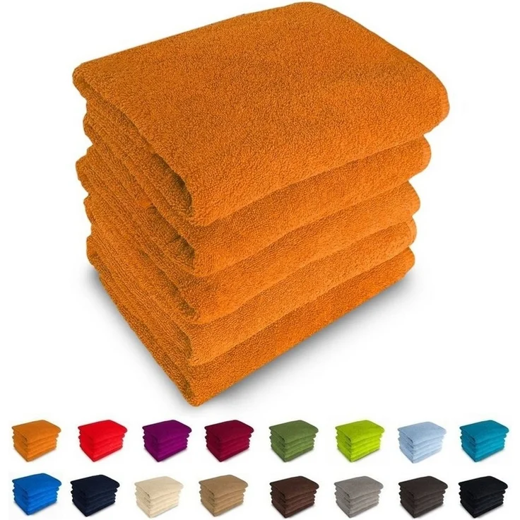 MatratzenL.A.B® Handtücher 500 g/m² Blauer Schwan®, 100% Baumwolle (einzeln verpackt, 1-St), zur Auswahl: 30x50 cm, 50x100, 70x140, 50x70, mit Aufhänger, 23 Farben – Bild 2