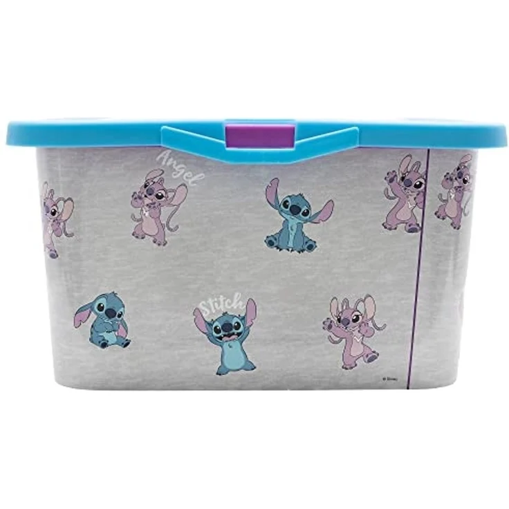 Disney Stitch Kinderbox 13 l Aufbewahrungsbehälter mit Deckel – Bild 4