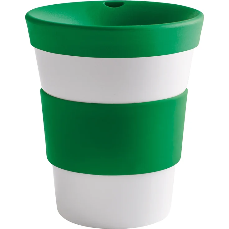 KAHLA cupit To Go Becher 0,35 l Banderole smaragd green – Bild 1