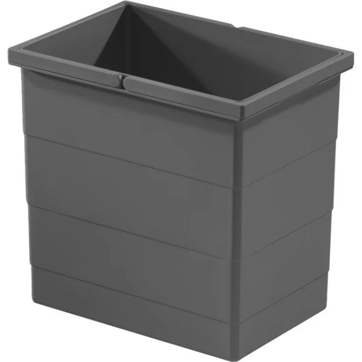 HAILO 18 Liter Inneneimer 1129959 basaltgrau für Abfallsorter Raumspar Tandem / Eimer / Ersatzeimer