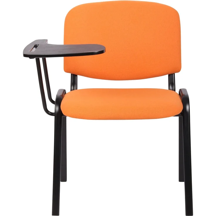 CLP Stuhl Ken mit Klapptisch Stoff mit gepolsterter Sitzfläche,orange – Bild 7