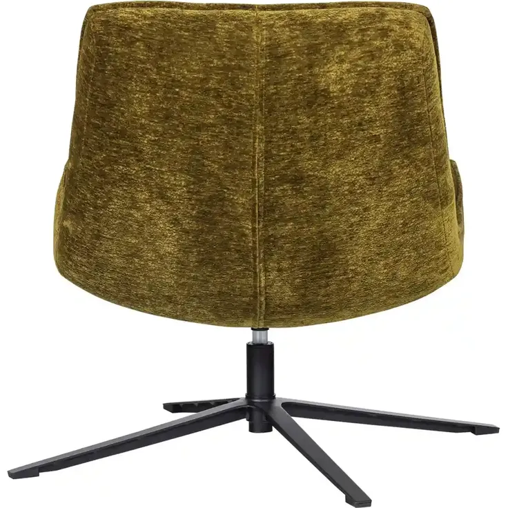 Drehsessel Maudi - Chenille-Stoff Grün – Bild 4