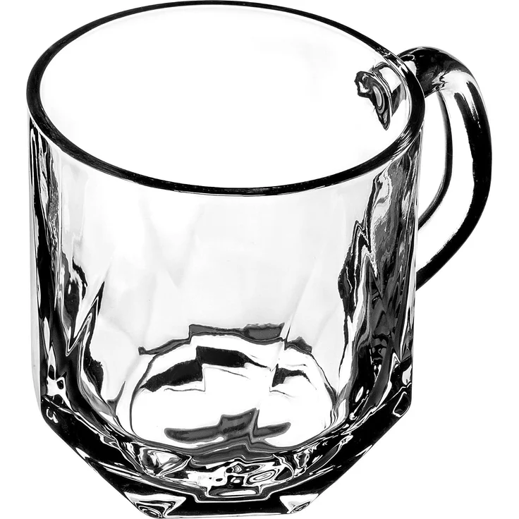 KADAX Kaffee Teegläser 300ml Getränkeglas mit Henkel Glas Set 6x – Bild 8