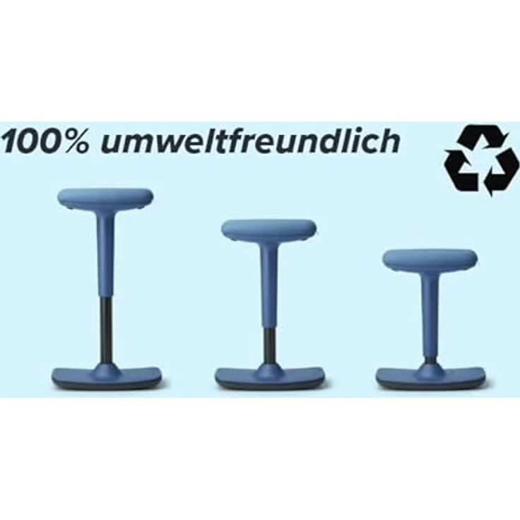 Trendoffice by Dauphin Sitz-/Stehhocker to-swift blau – Bild 11