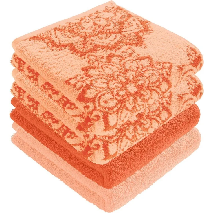 Erwin Müller Handtuch Handtuch "Bühl" 4er-Pack, Frottier, Walk-Frottier Motiv – Bild 5