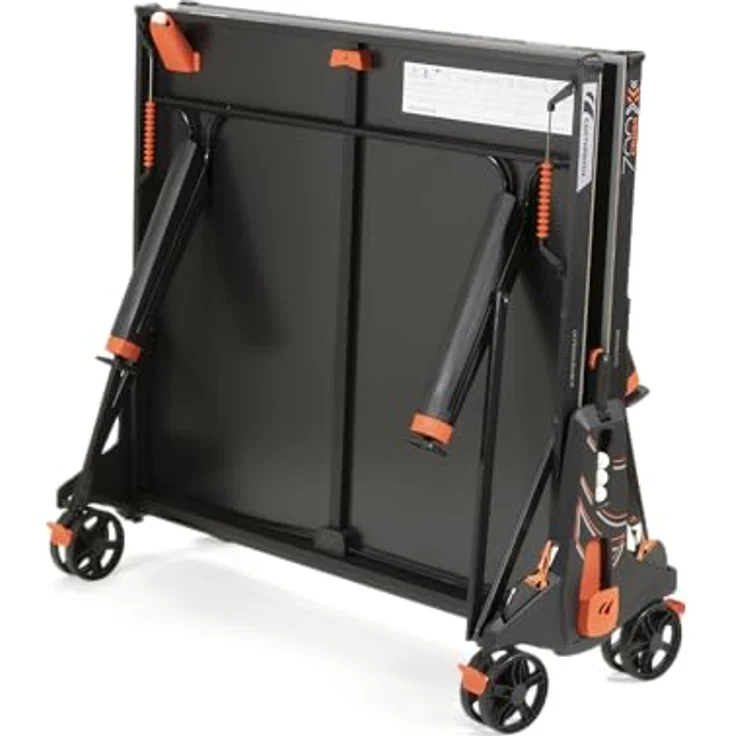 Cornilleau Outdoor Tischtennisplatte 700X, robuste Melaminharz-Oberfläche, DSI-Verriegelungsmechanismus, verstellbare Füße und integrierte Ablagen – Bild 4