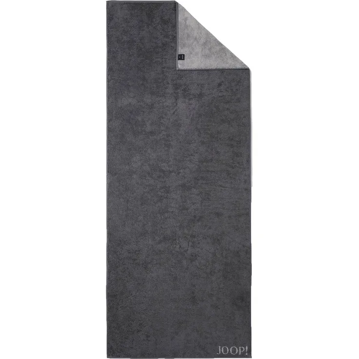 JOOP! Saunatuch Classic Frottierkollektion - Walkfrottier Anthrazit 80x200cm