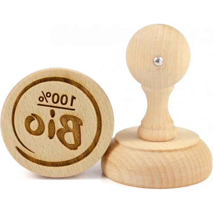 Folkroll Motiv Backstempel Gebäckstempel 100% Bio Ø 6cm 892769