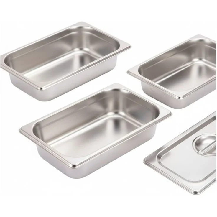 Relaxdays 6x Behälter Edelstahl, 3er Pack – Bild 8