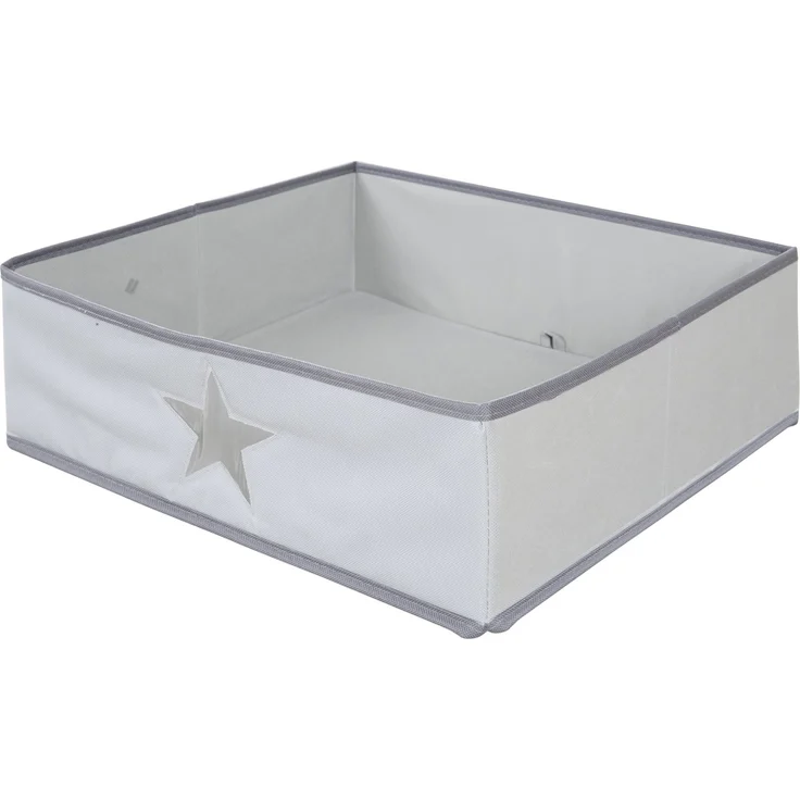 roba Organiser Set für Hochstühle mit Stern Motiv - Passend für alle Sit Up & Born Up Babyhochstühle - Box & Tasche zum Einhängen - Befestigung mit Klettverschluss - Grau – Bild 5
