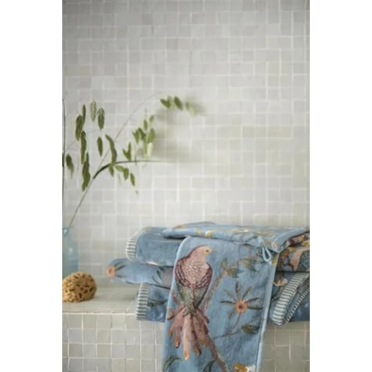 PiP Studio Waschhandschuh Secret Garden Waschhandschuh blue 16x22cm (1 Stück), Baumwolle (278607) – Bild 5