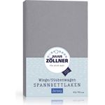 Jersey Spannbettlaken für Wiegen & Stubenwagenmatratzen 90x 40 cm, Anthracite