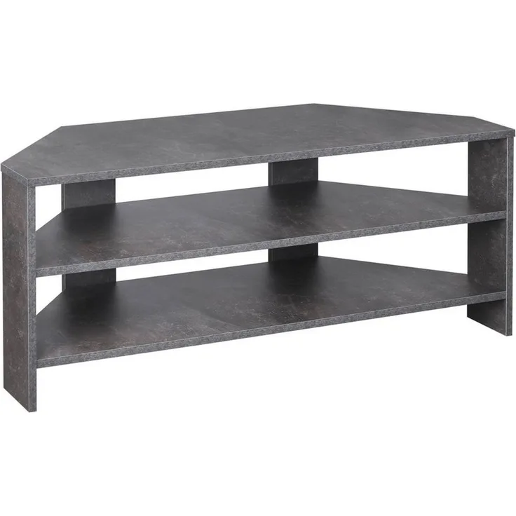 RICOO TV Lowboard 110 x 45 x 36 cm Fernsehtisch Betonoptik Grau – WM069-BG, tv Board tv Schrank, Eckschrank für Fernseher, Fernsehtisch, TV Bänke & Lowboards, tv möbel & phonomöbel TV Sideboard