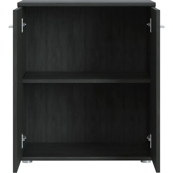 CARO-Möbel Highboard TOMMY, Kommode Sideboard Schrank in verschiedenen Farben 2 Türen Wohnzimmer A