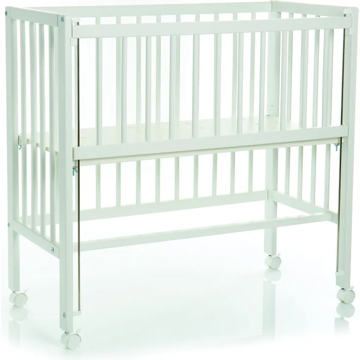 Fillikid 'Cocon' Beistellbett, weiß, höhenverstellbar, rollbar