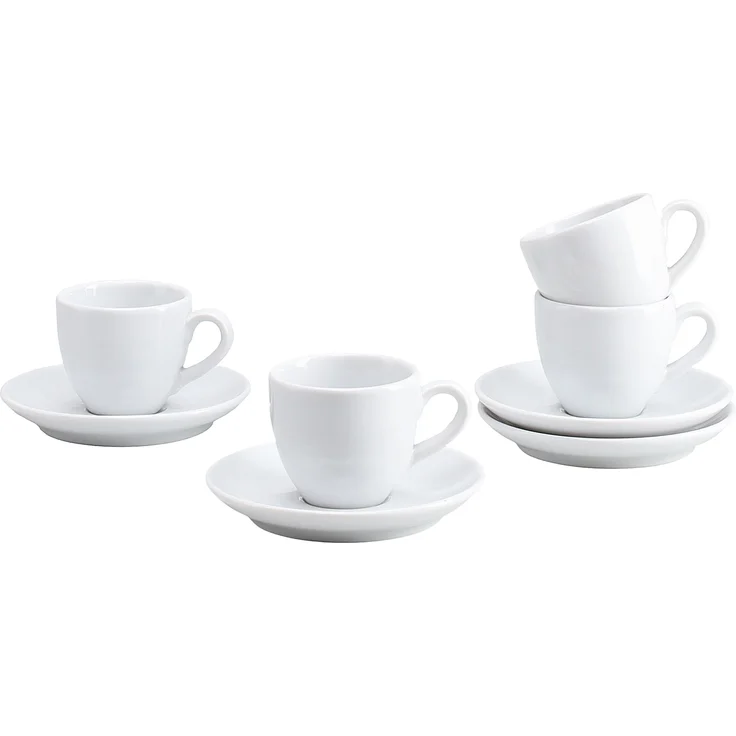 Bistrot Weiss, Espresso Set 8-tlg (mo) – Bild 1