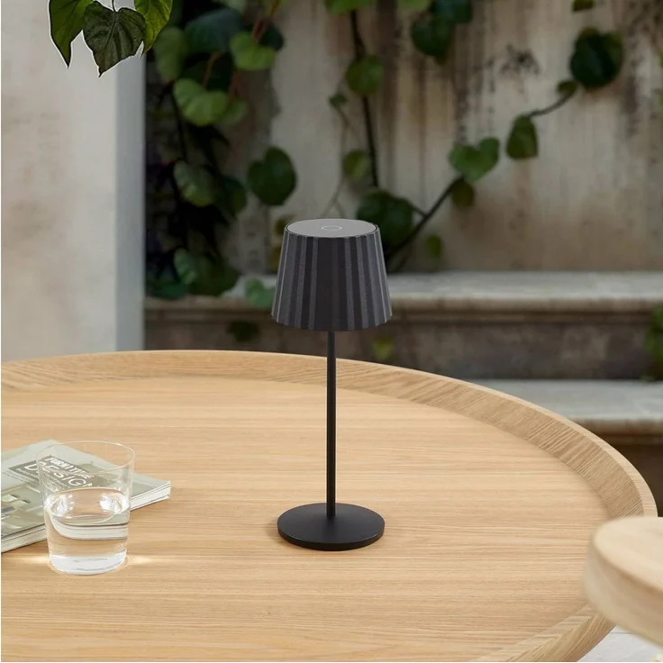 Lindby Außen-Tischleuchte Esali, Enthalten, 1 x 2,2 W LED, warmweiß – Bild 2