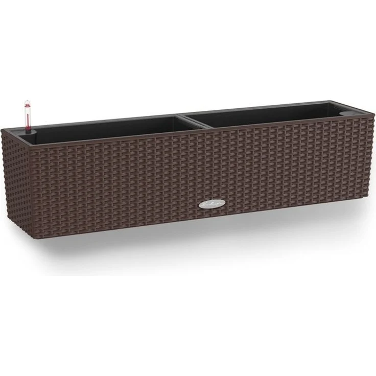 Lechuza Balkonkasten BALCONERA Cottage 80 cm, mokka – Bild 3