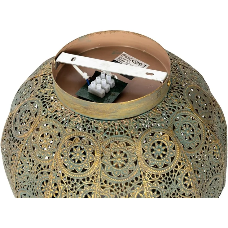 Qazqa Deckenleuchte Baloo, ohne Leuchtmittel, E27, Grün, Orientalisch, Stahl, 1-flammig – Bild 9