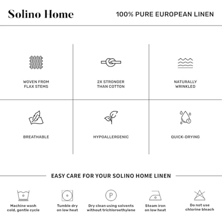Solino Home Tischläufer Athena, Dinnerserviette, Platzset 14x72 Inch anthrazit – Bild 6