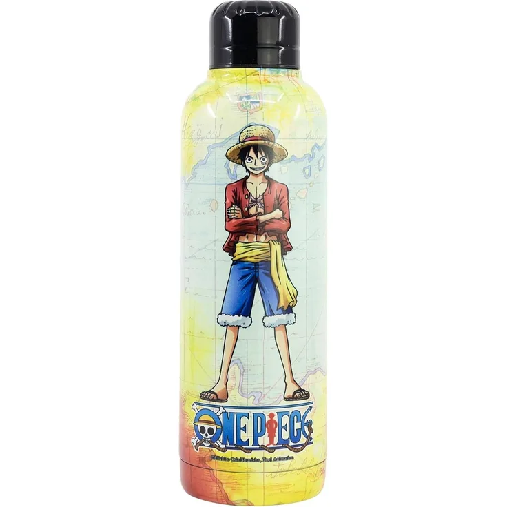 One Piece Isolierte Edelstahl Trinkflasche Thermotrinkflasche 515 ml