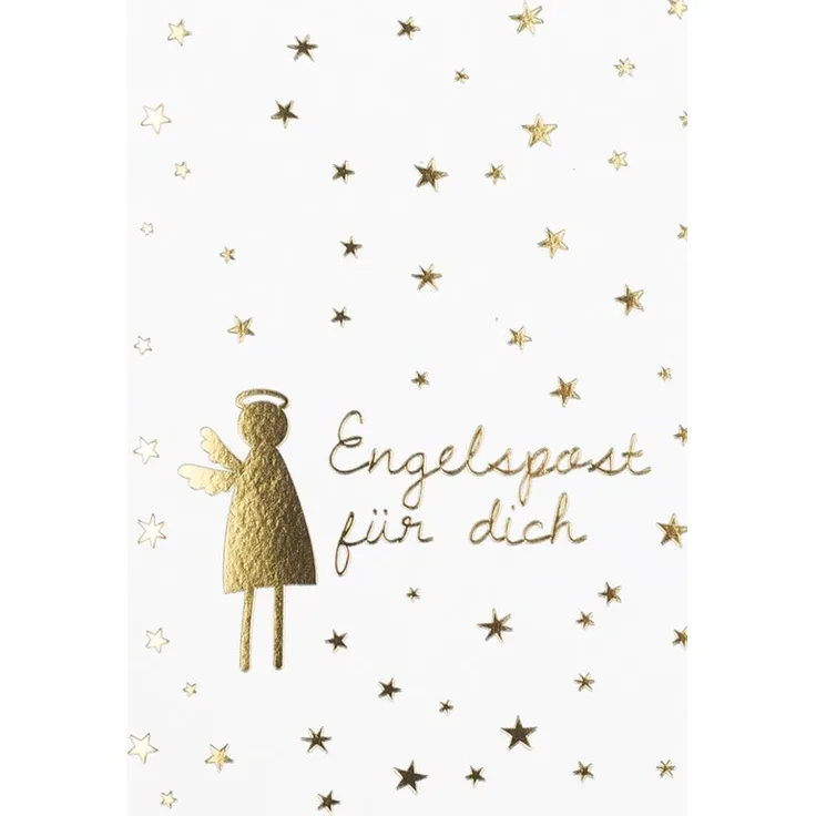 Räder Weihnachtskarte Engelspost