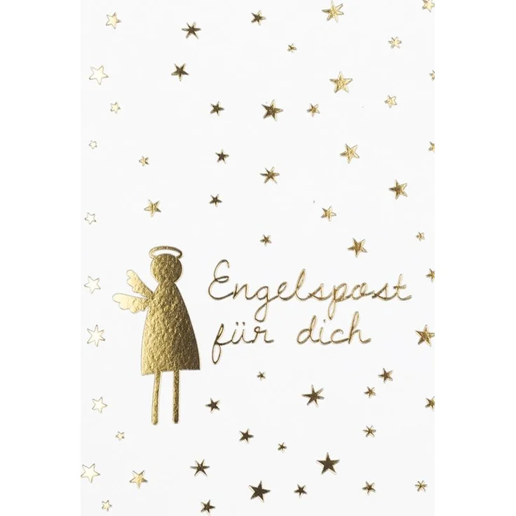 Räder Weihnachtskarte Engelspost