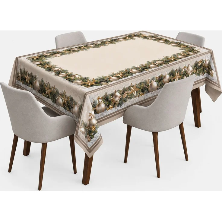Hermia Concept 'Xmas 27 - Small' Tischdecke, Mehrfarbig, 100 x 160 cm – Bild 2