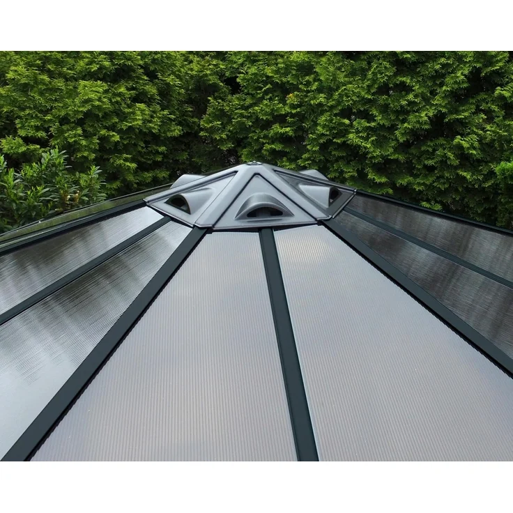 Palram - Canopia Aluminium Pavillon Monaco 6-eckig – Bild 5