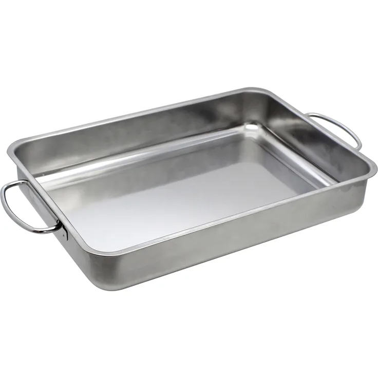 Auflaufform ELO 26 cm D 26 cm silber