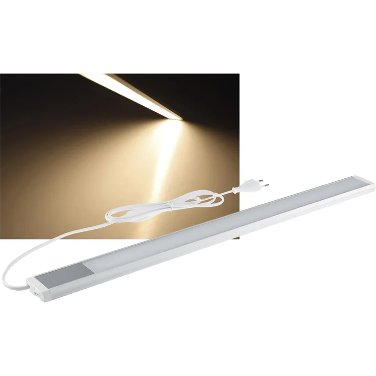 LED Unterbauleuchte "Comprido 600"230V, 10W, 1280lm, 60cm, 3000K warmweiß – Bild 1