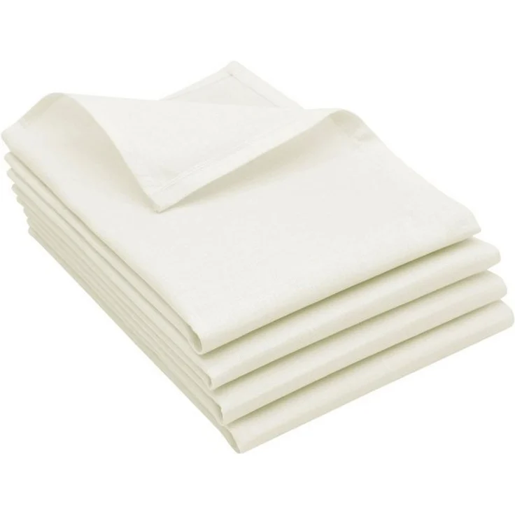 ZOLLNER Geschirrtuch, (Spar-Set, 4-tlg), 50 x 70 cm, 50% Baumwolle, 50% Leinen, vom Hotelwäschespezialisten – Bild 4