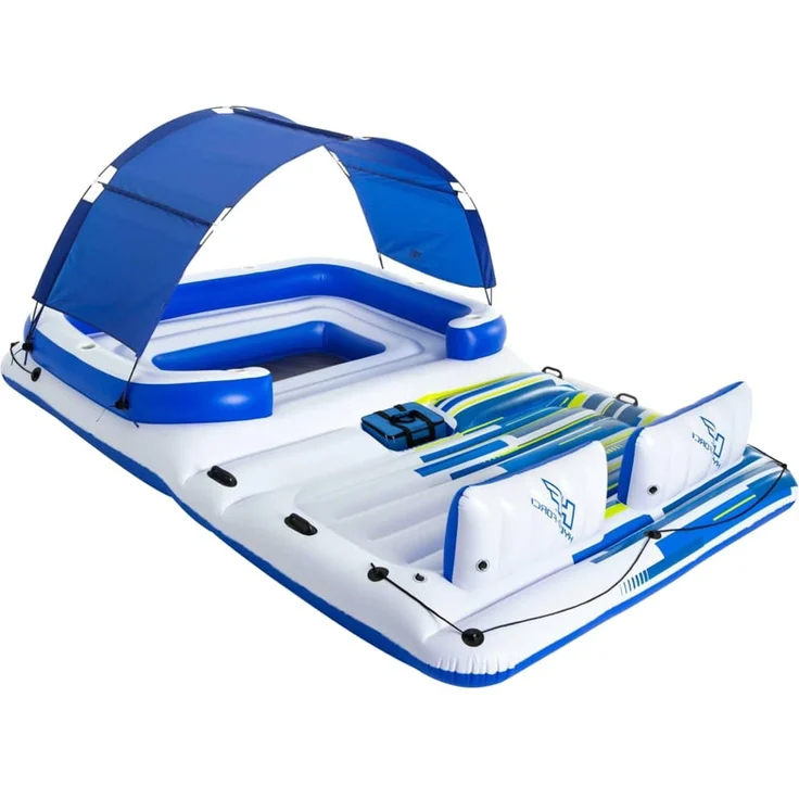 Bestway Tropical Breeze Badeinsel 389x274 cm 43105 3202497 – Bild 2
