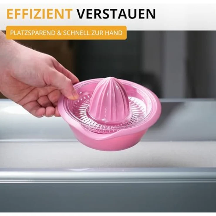 Westmark Zitrus- und Orangenpresse Limetta 0,5 L rosa – Bild 11