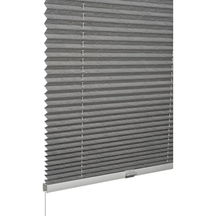SCHÖNER WOHNEN-Kollektion Plissee Milla, blickdicht, mit Bohren, verspannt, verschraubt, verschraubt, silberne oder weiße Rollo-Technik – Bild 2