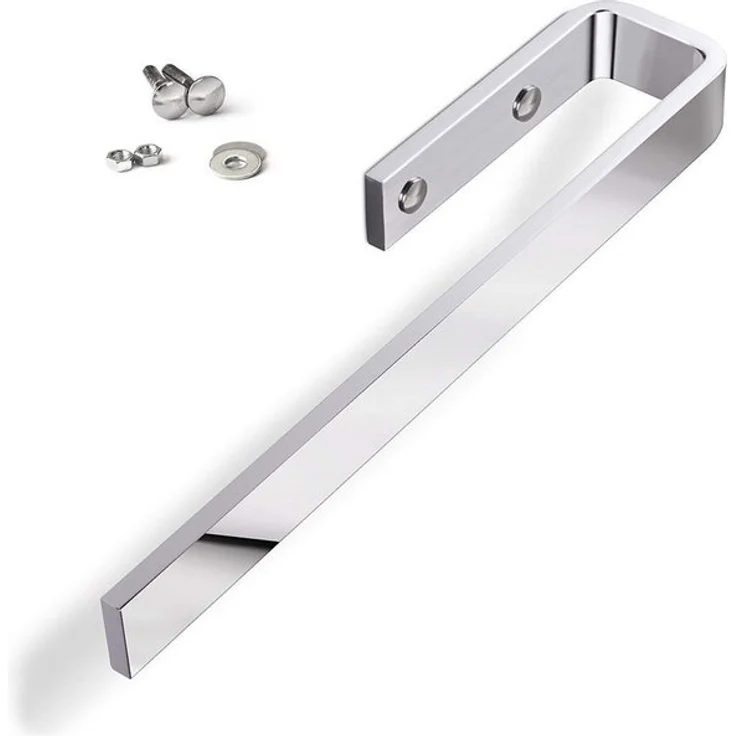 SO-TECH® Handtuchstange PELI Länge 325 mm für Schrankmontage, Aluminium massiv, Handtuchreling Handtuchstange / verschiedene Oberflächen – Bild 4