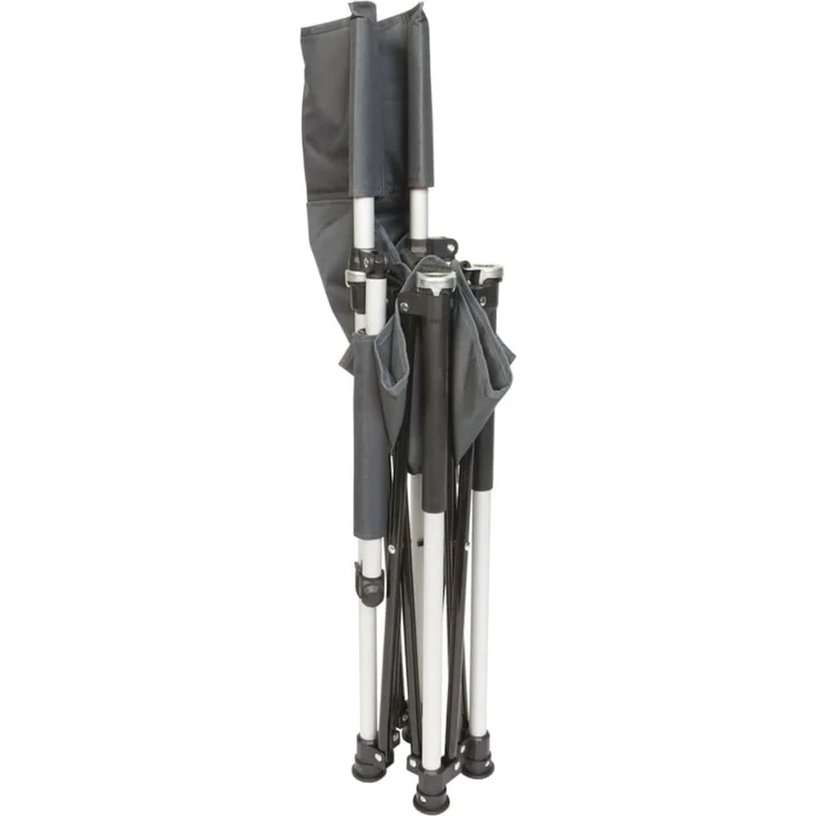 Bo-Camp Hochstuhl Klappbar Aluminium Grau 1204788 409196 – Bild 3