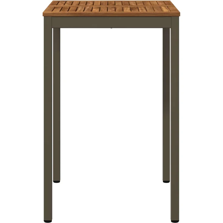 vidaXL Gartenbar-Tisch Natur und Kaffee 70 x 68,5 x 105 cm 901336 – Bild 3