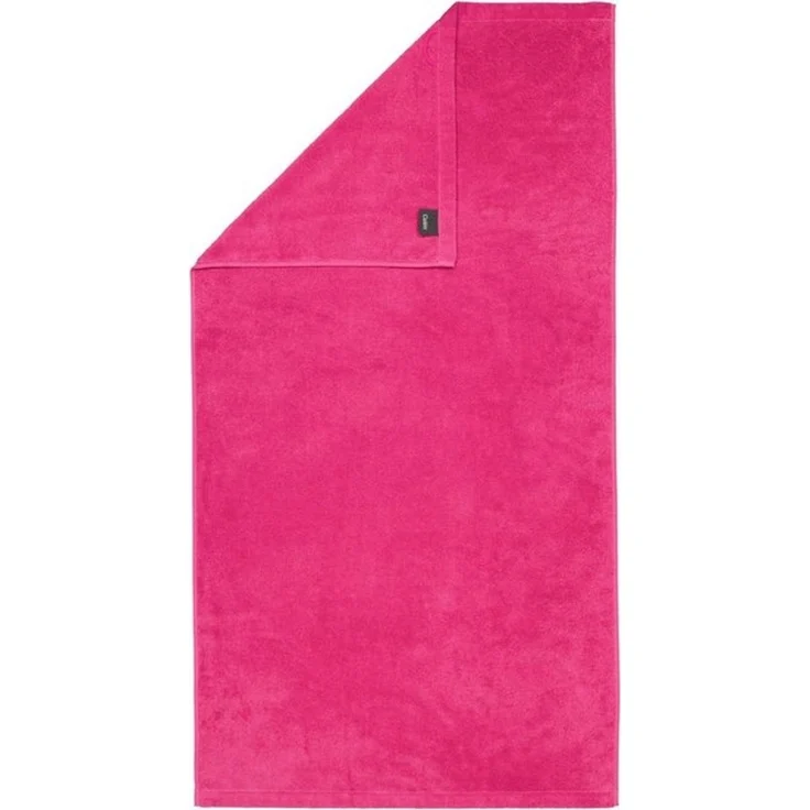 CAWÖ Duschtuch - Lifestyle, Walkfrottier, Baumwolle, einfarbig Pink 70x140cm – Bild 4