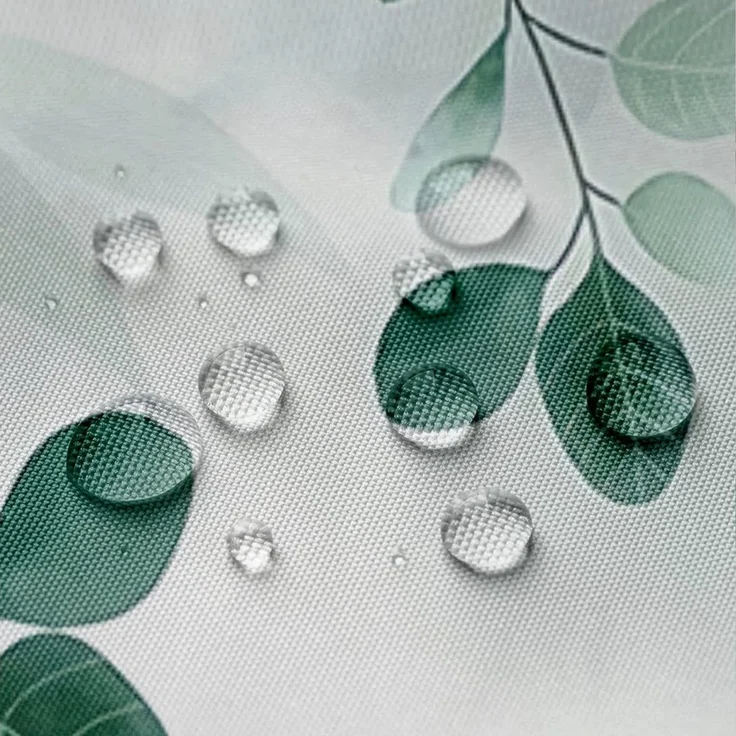 M&W DAS DESIGN Duschvorhang Shower curtains Anti schimmel Waschbar ​​180x200 – Bild 4