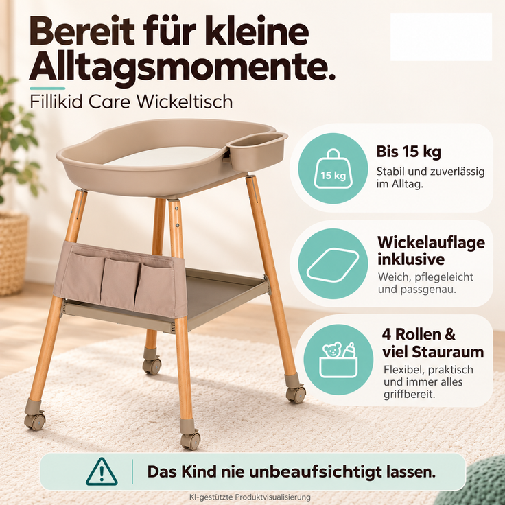 Fillikid Wickeltisch Care Exklusiv – Bild 8