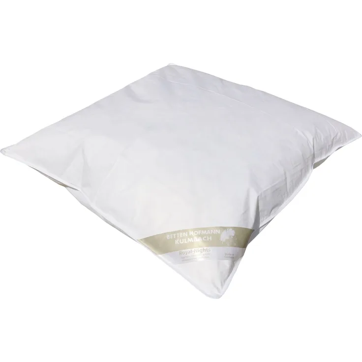 Betten Hofmann Canada Flachkissen 80x80 flaches Kinderkissen 450 g 30% Daunen