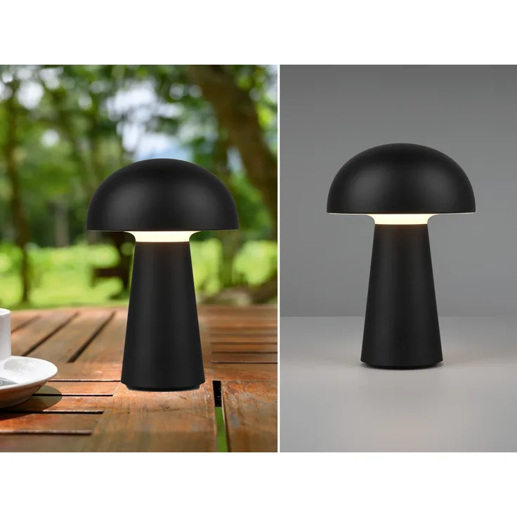 Reality Lennon Außentischleuchte LED, 1-flammig, 2W, 180lm, 3000K, schwarz (R52176102)